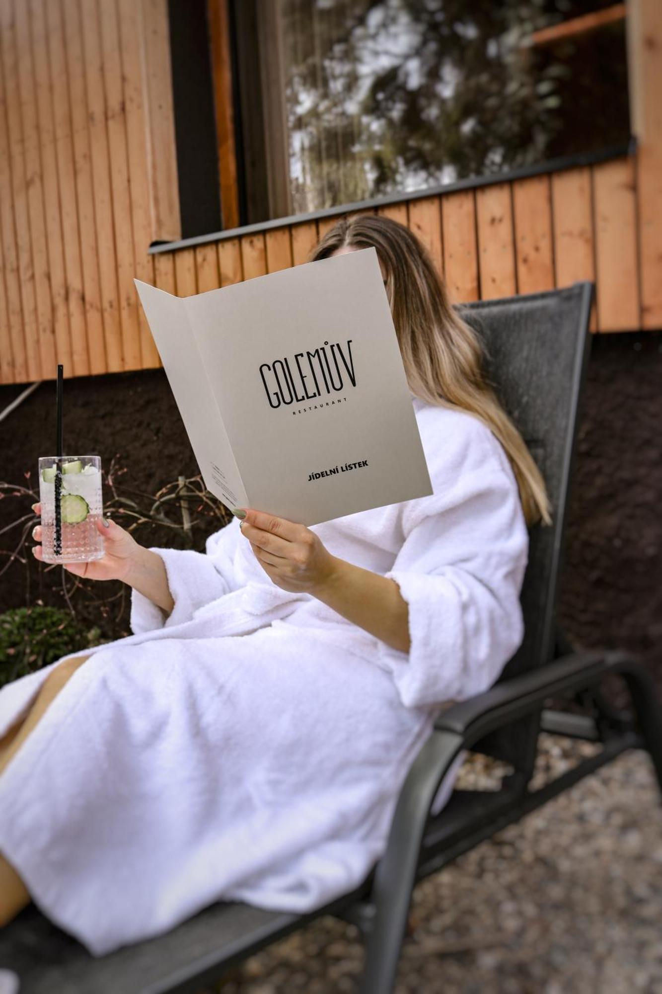פראג Golden Golem Hotel & Spa מראה חיצוני תמונה